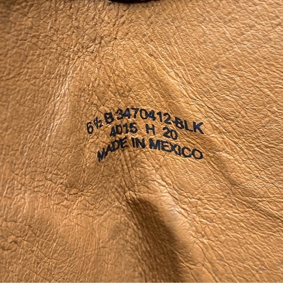 Frye Melissa Button Inside Zipper Black Leather Riding Tall Boots 6 1/2 B - Picture 14 of 16